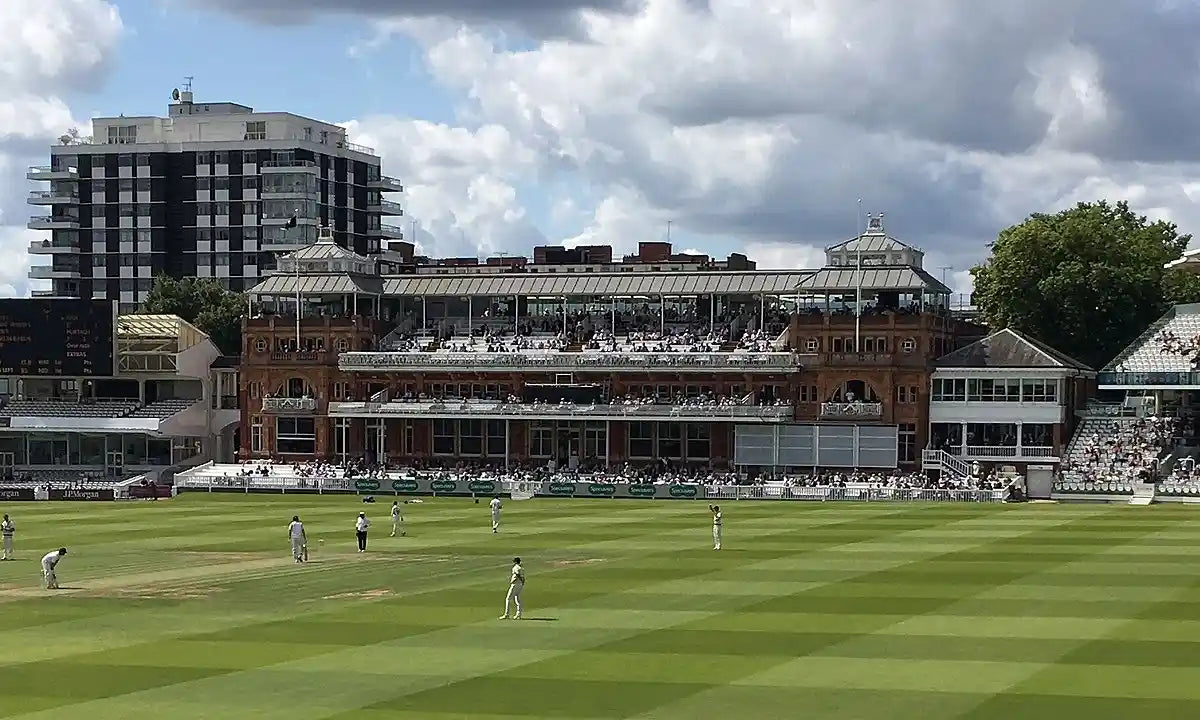 A test match at the Lord's Cricket Ground in London