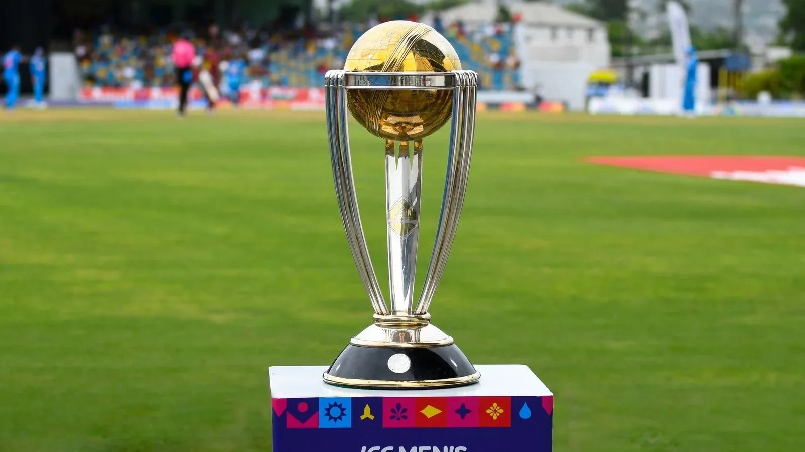 The ICC ODI Cricket World Cup Trophy