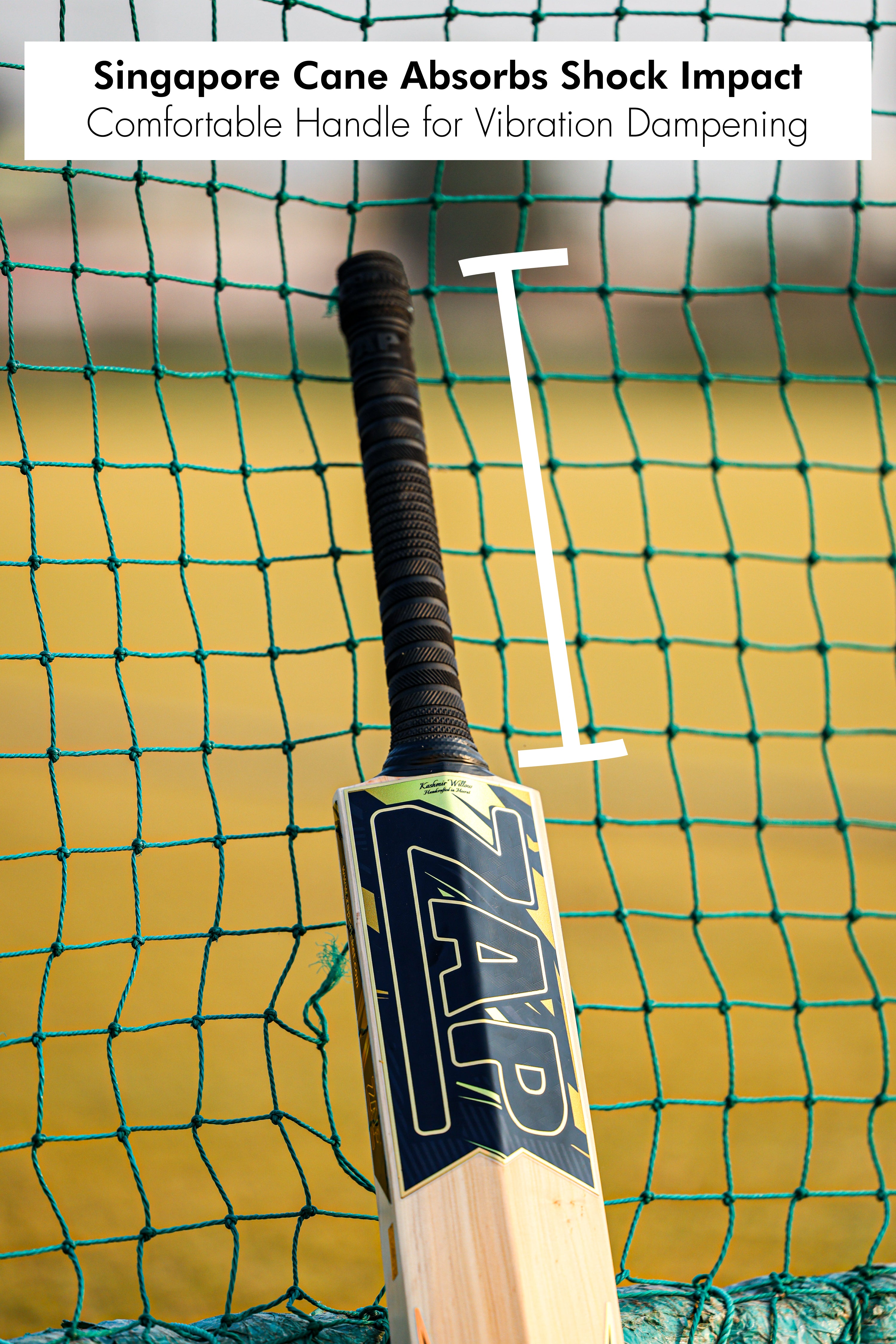 ZAP Alpha Kashmir Willow Cricket Bat - V2 Edition