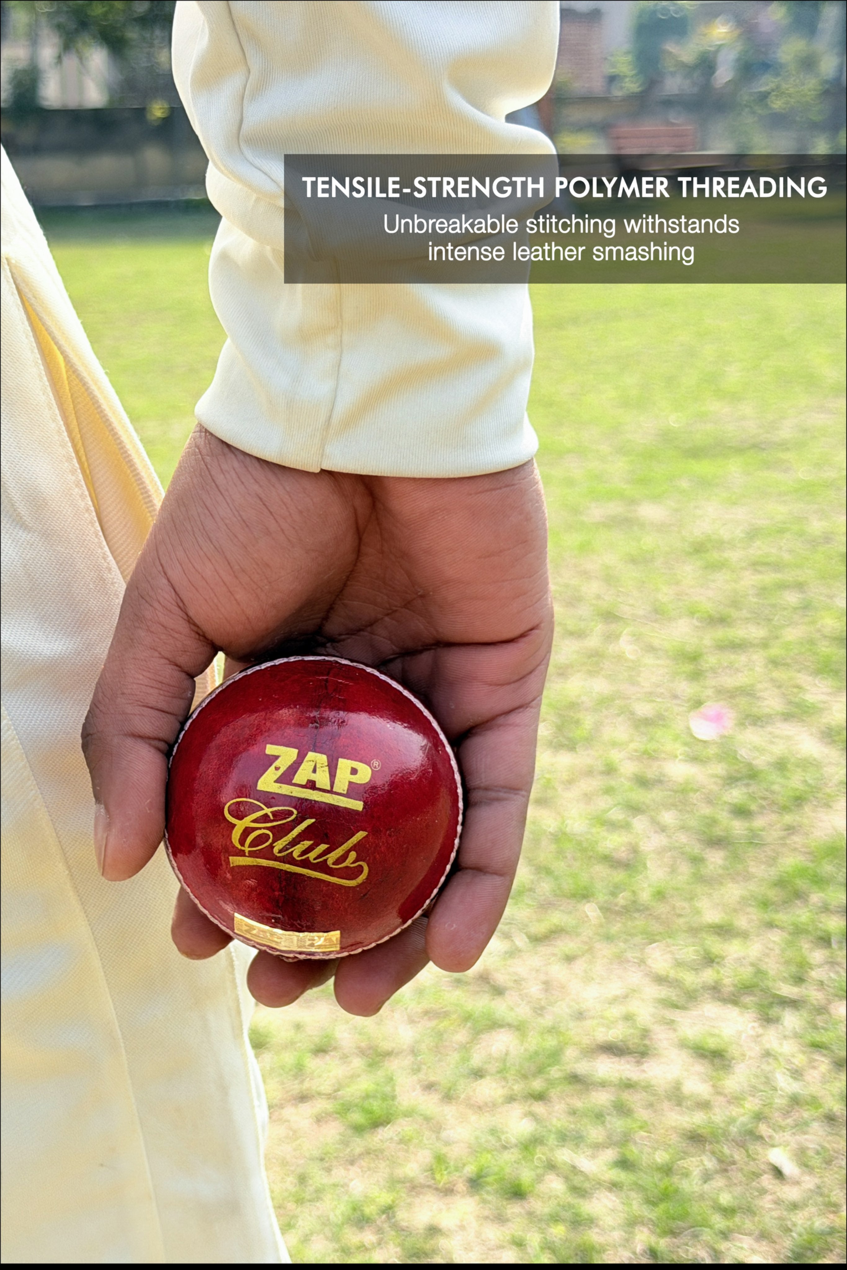 ZAP Club Cricket Leather Ball