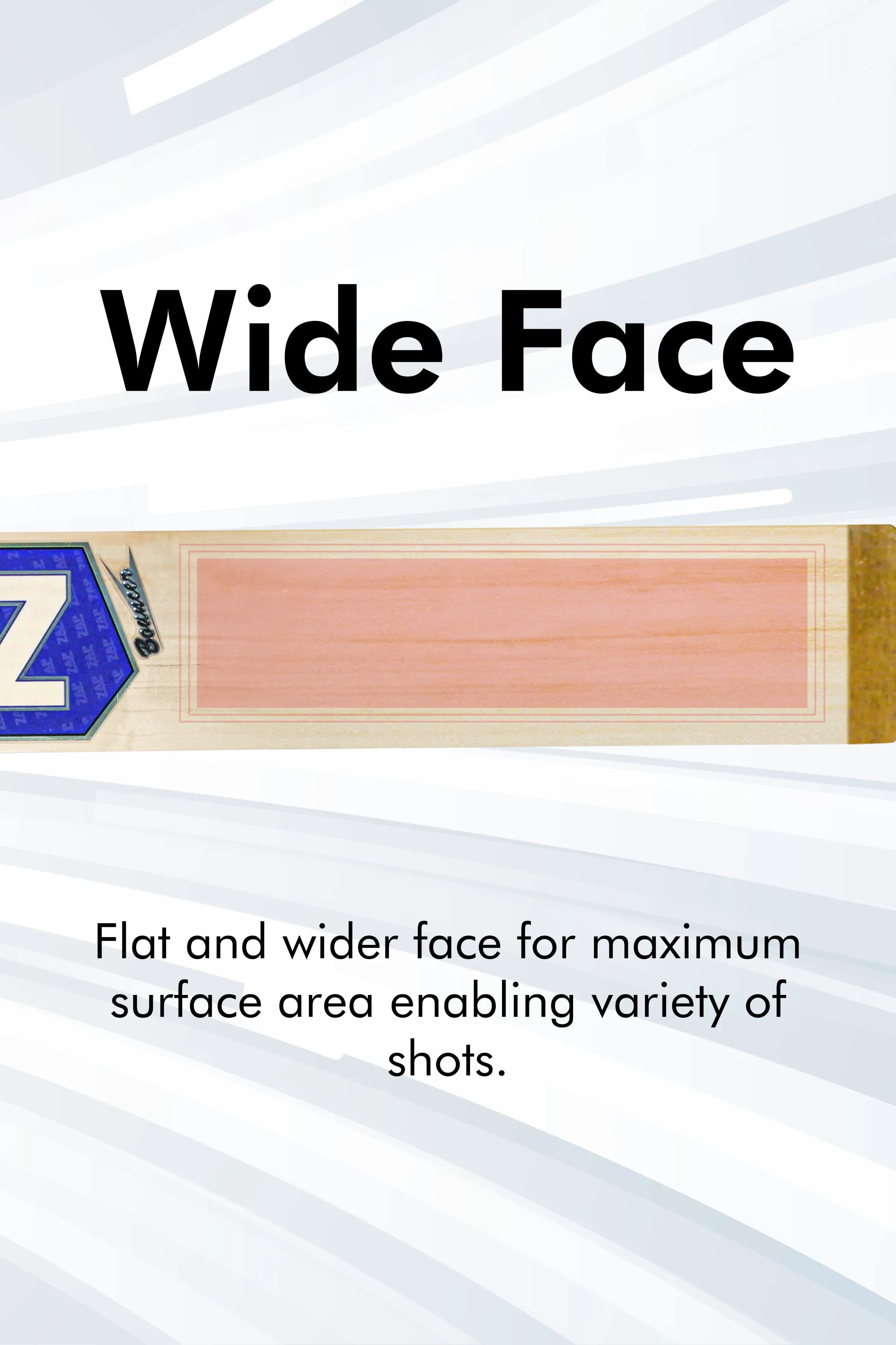 ZAP Bouncer Scoop Tennis Cricket Bat