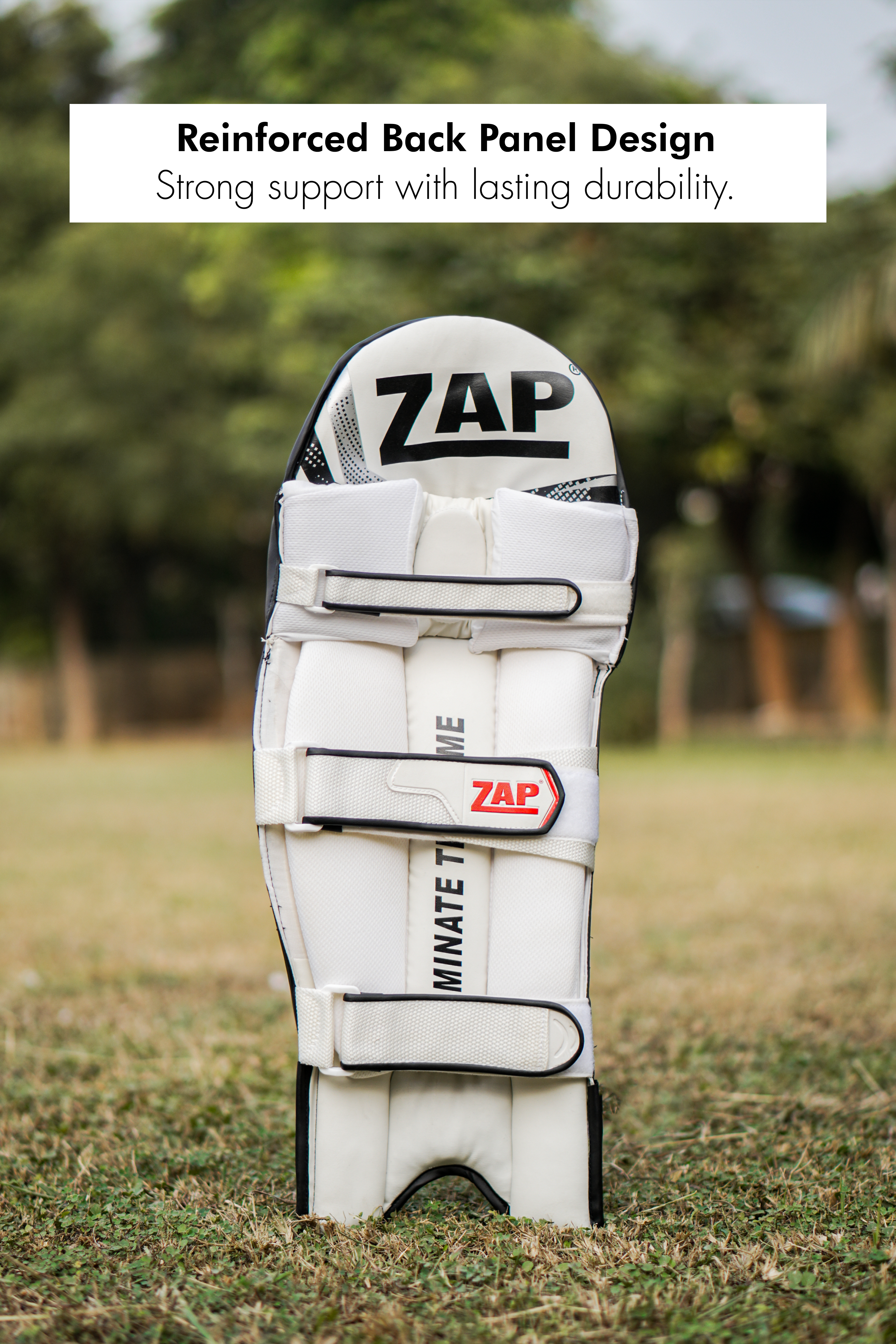 ZAP Instinct Cricket Batting Pad (Black)