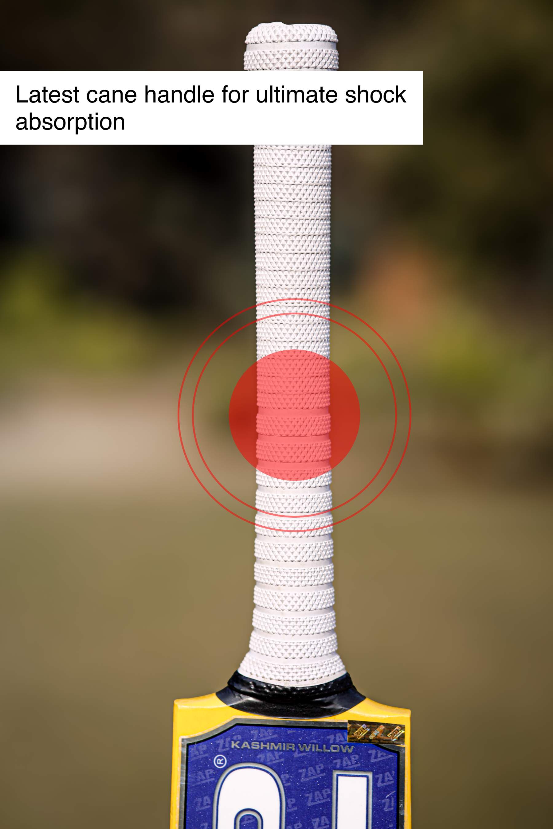 ZAP Glaze Scoop Hard Tennis Cricket Bat