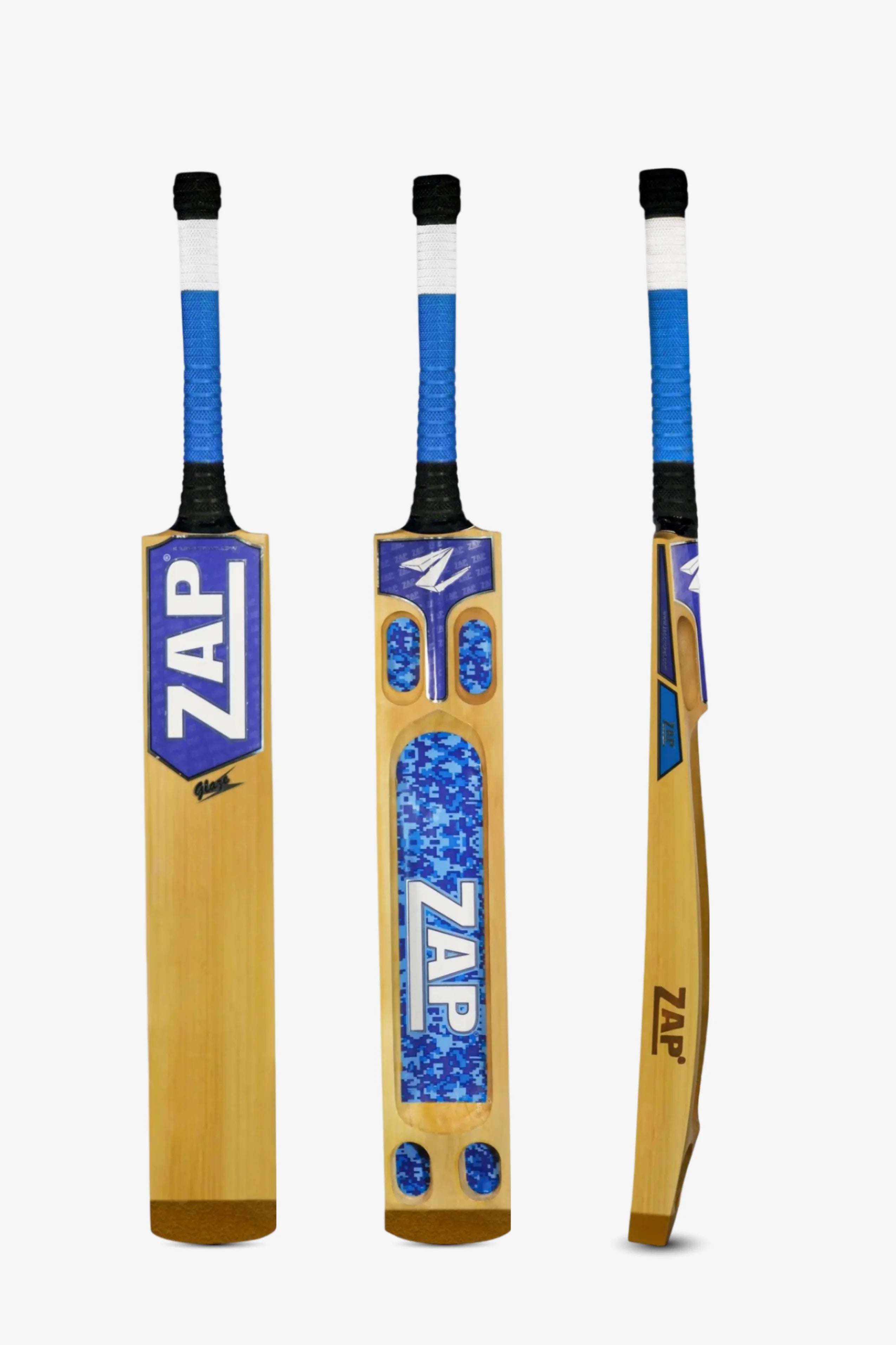 ZAP Glaze Scoop Hard Tennis Cricket Bat