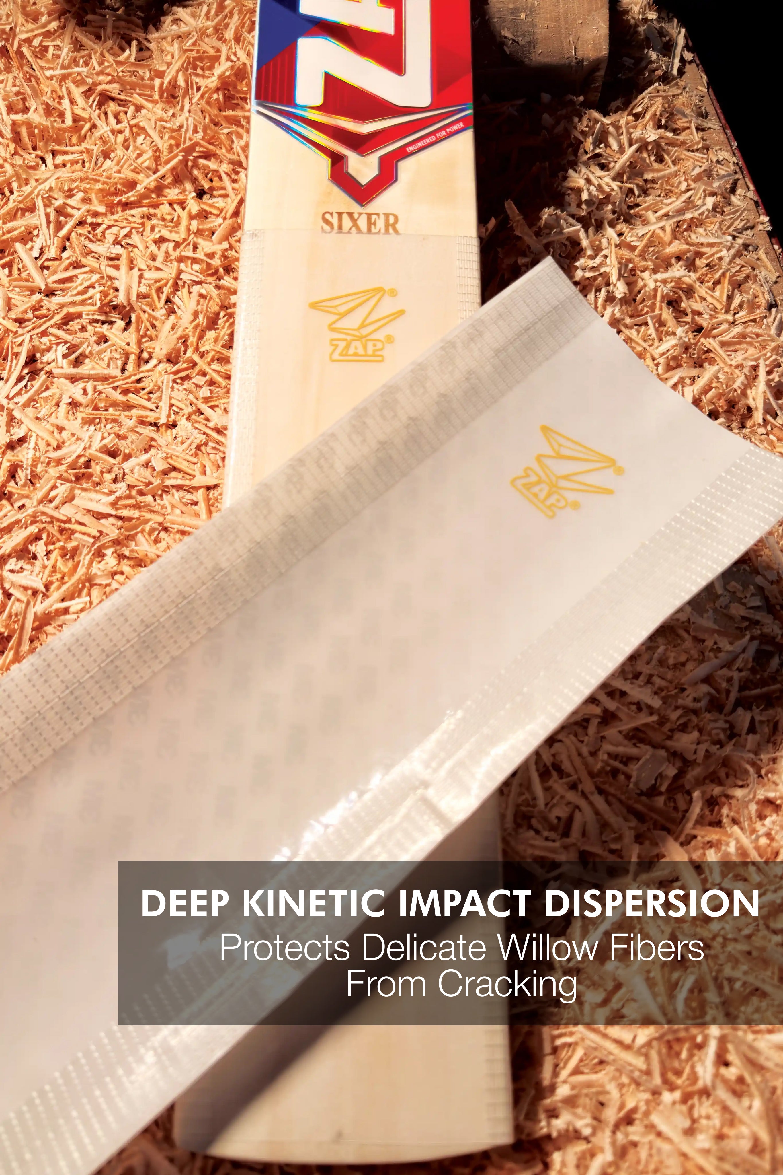 ZAP Scuff Sheet for Cricket Bat