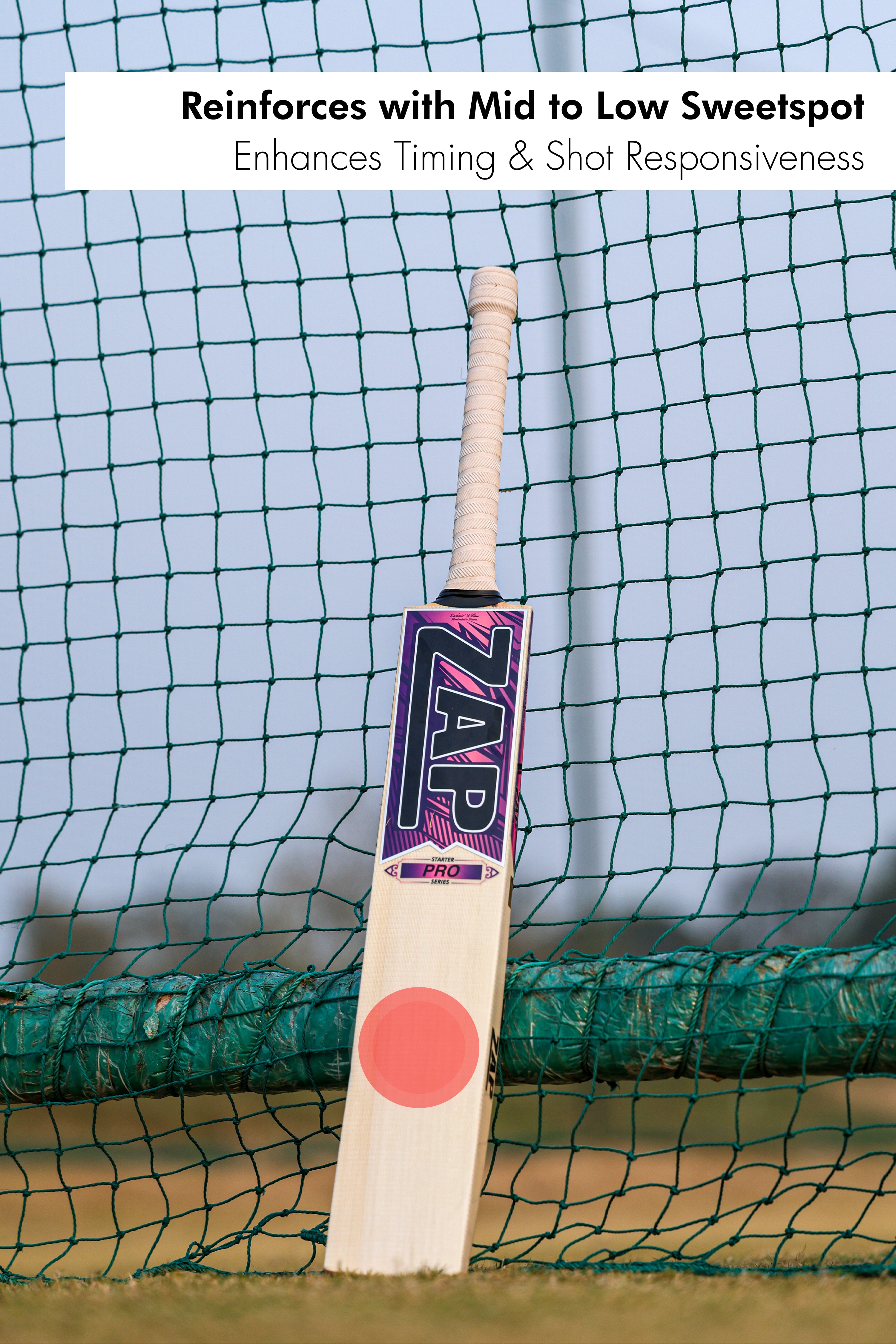 ZAP Pro Kashmir Willow Bat