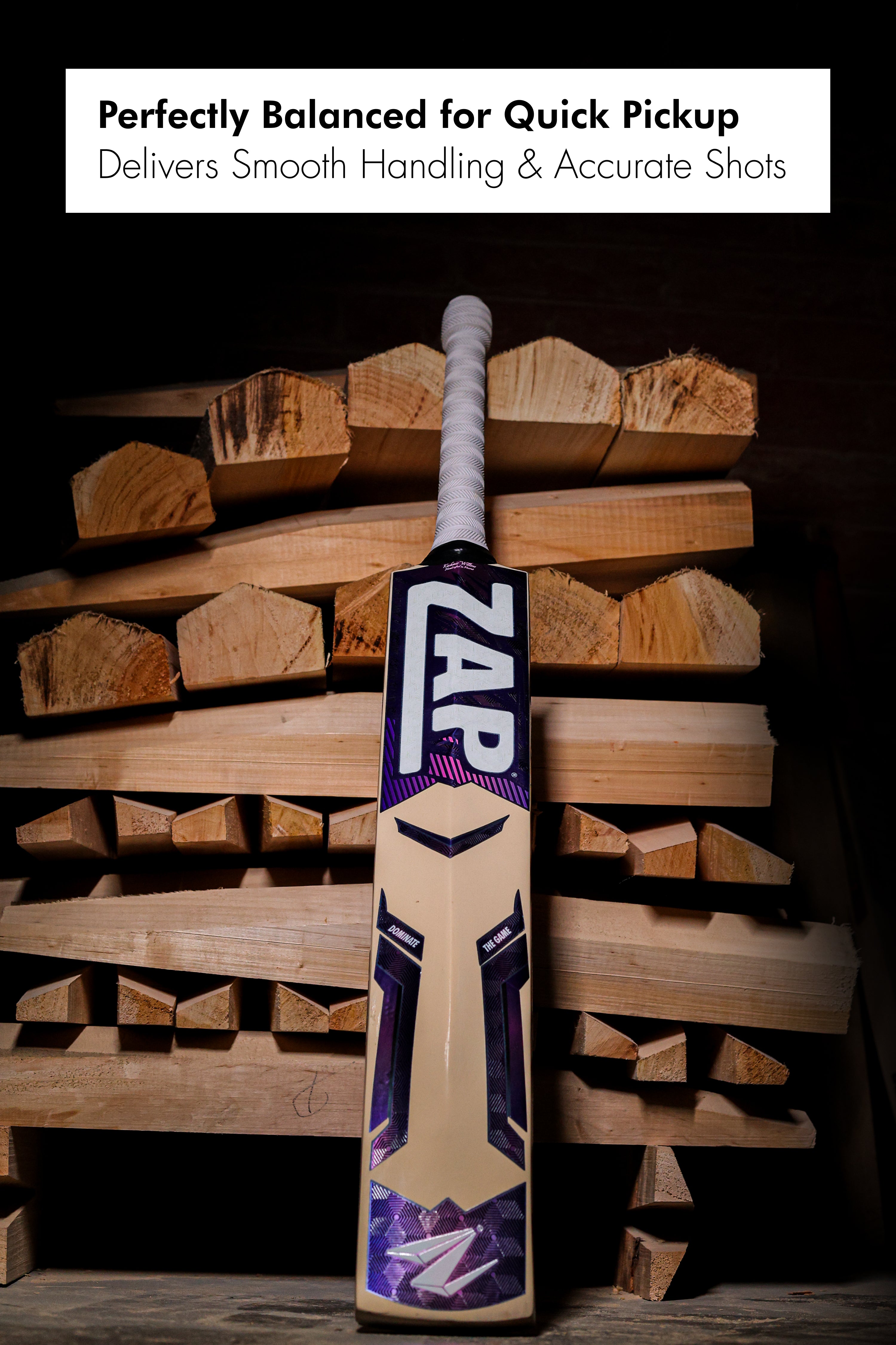 ZAP Pro Kashmir Willow Bat