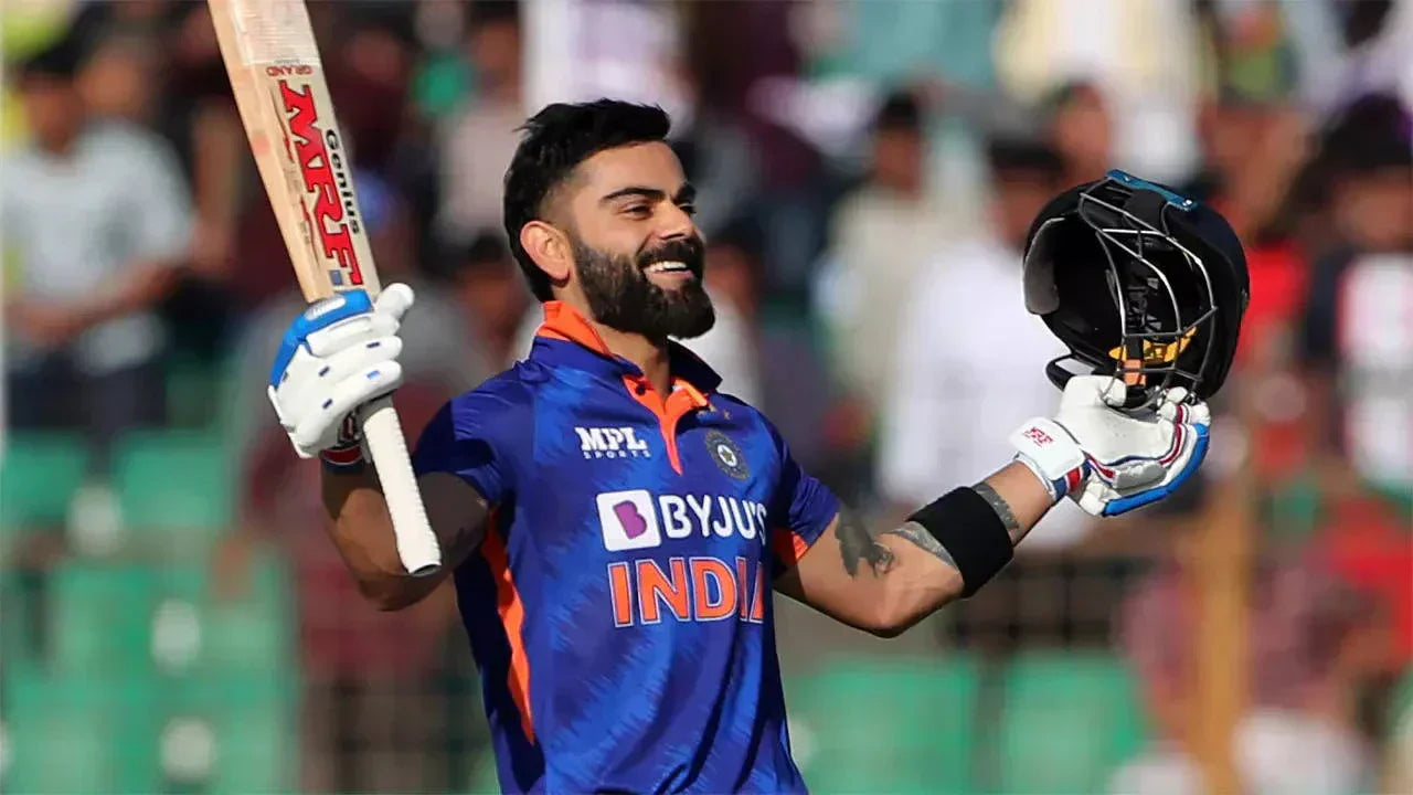 Virat Kohli Celebrates his 72nd ton
