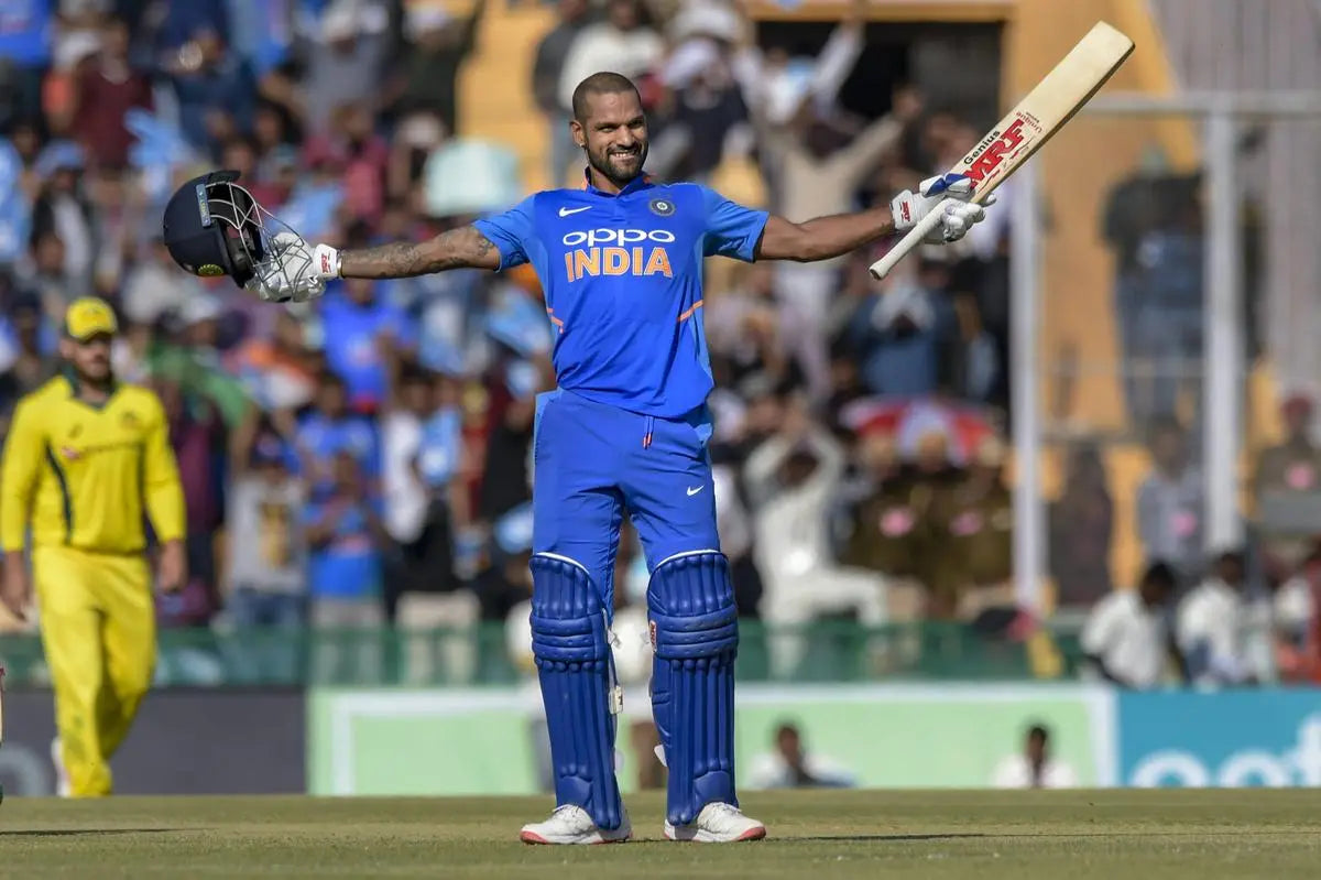 Mr. ICC- Shikhar Dhawan