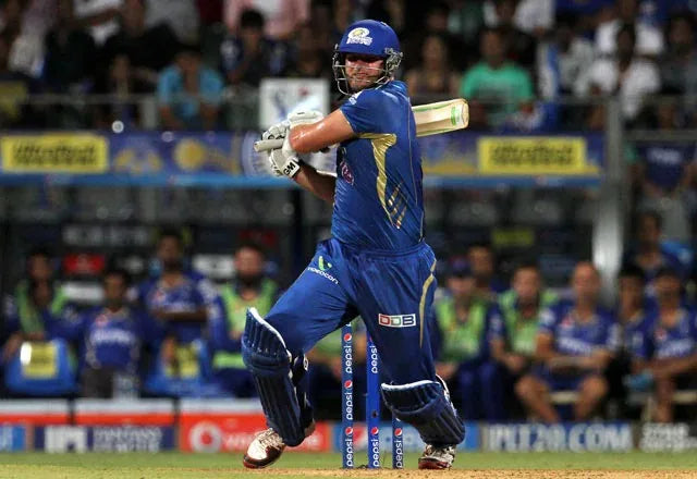 Corey Anderson batting for Mumbai Indians vs Rajasthan Royals
