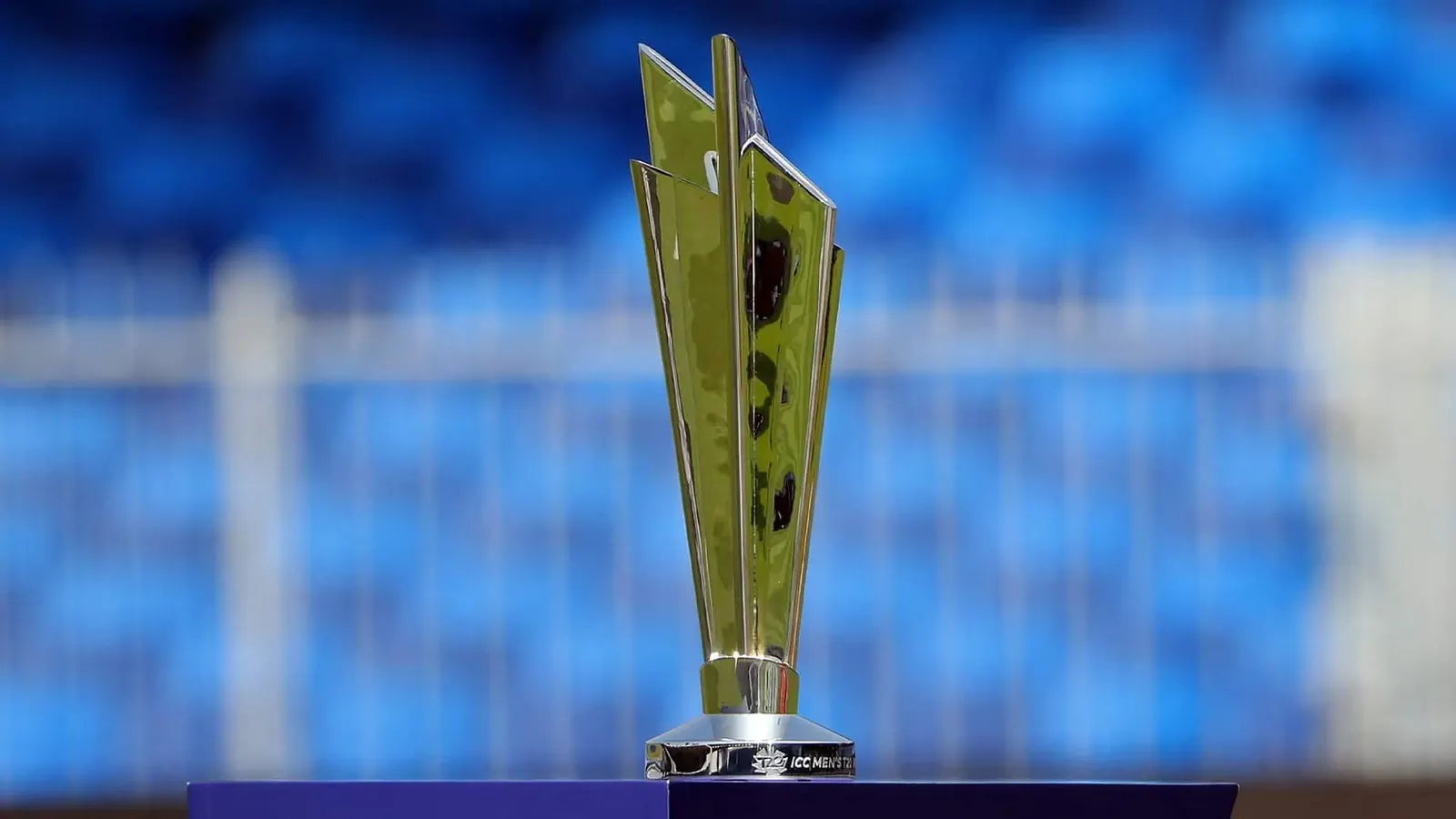 The ICC T20 Cricket World Cup trophy