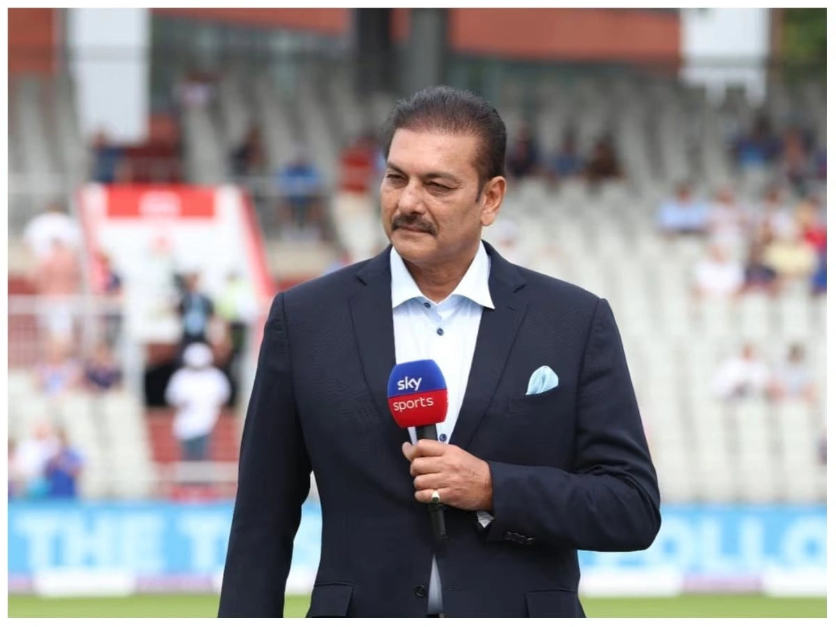 Ravi Shastri on the commentary panel