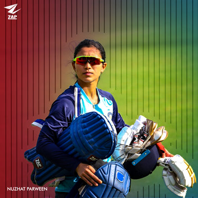 Indian Women's Cricketer Nuzhat Parween Joins ZAP Cricket
