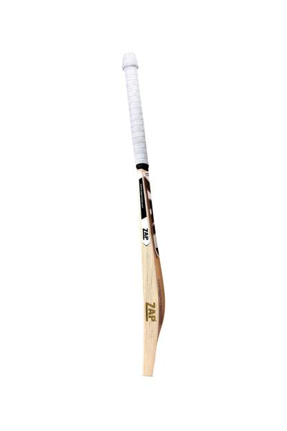 ZAP Alpha White Sticker Kashmir Willow Cricket Bat