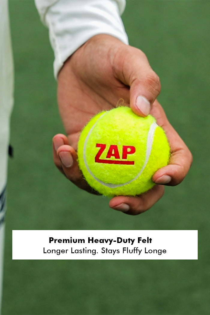 ZAP Championship Soft Tennis Cricket Ball (Green)