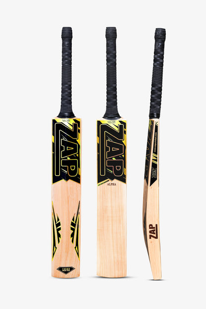 ZAP Alpha Kashmir Willow Cricket Bat - V2 Edition