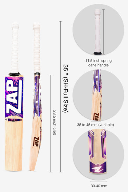 ZAP Besto Kashmir Willow Bat