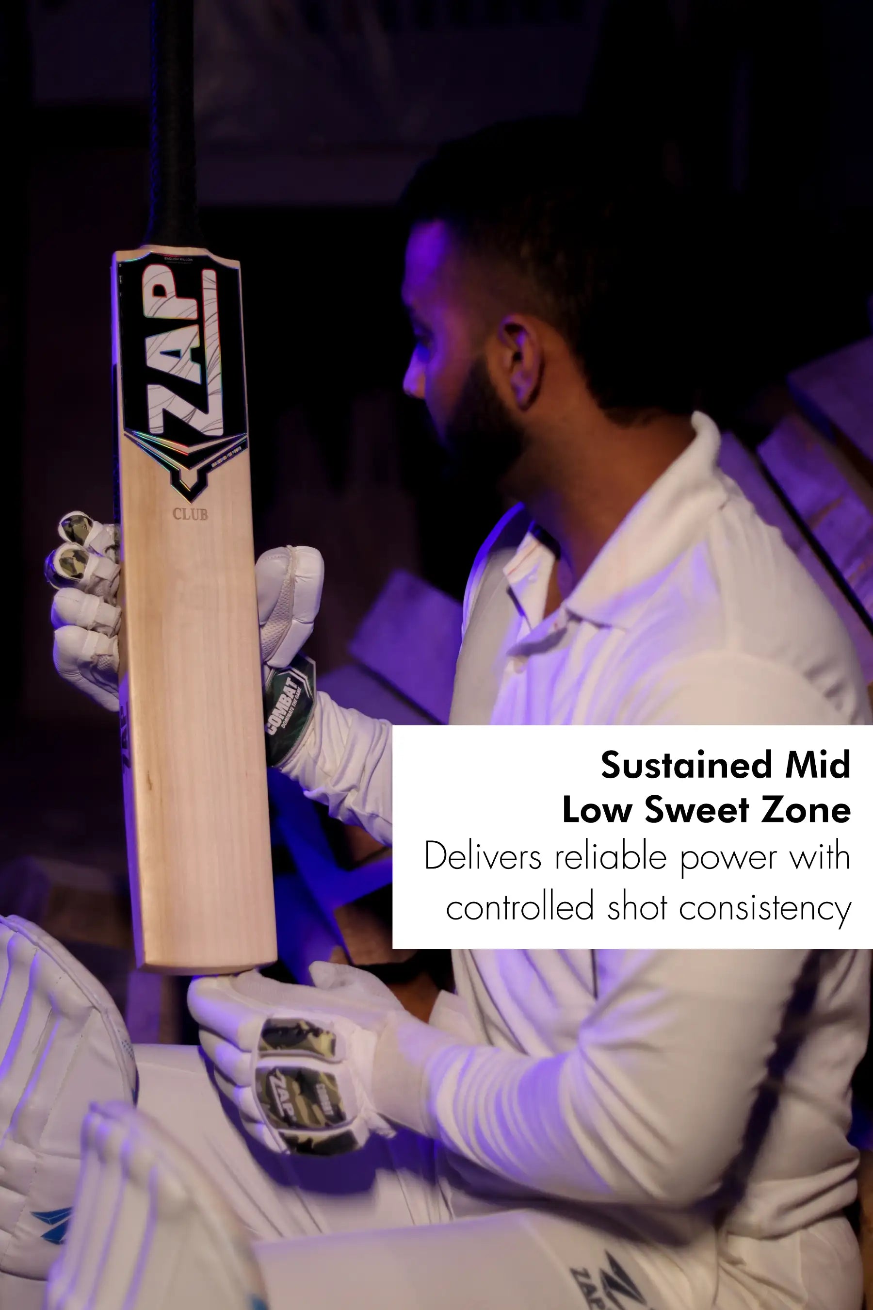 ZAP Classic Club English Willow Bat