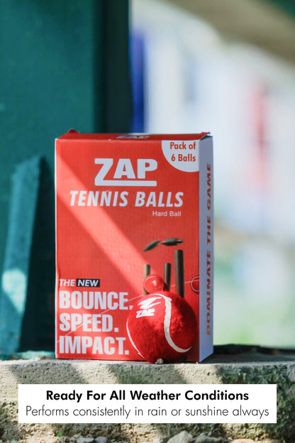 ZAP Supertuff Hard Tennis Ball - Box of 6