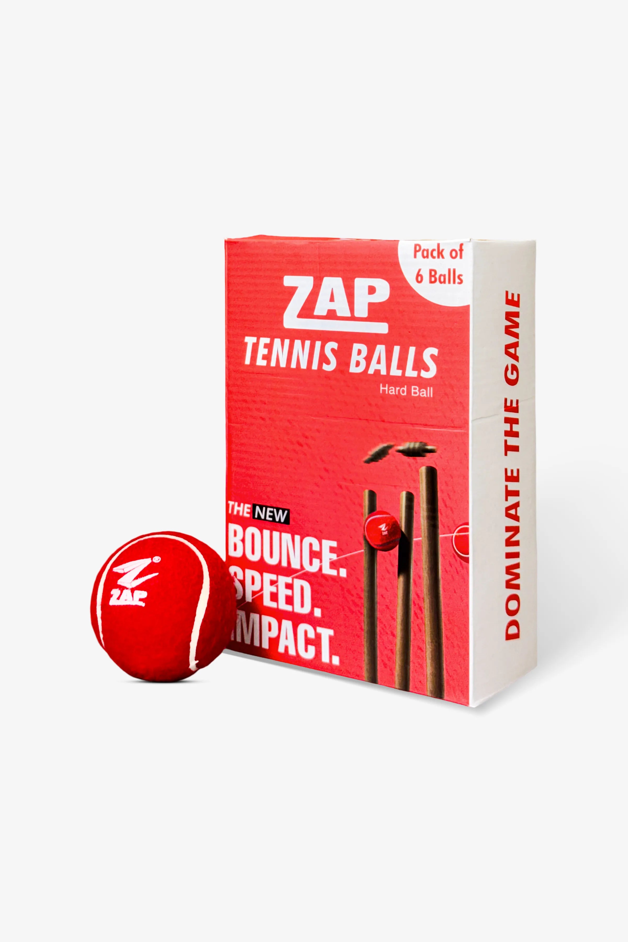 ZAP Supertuff Hard Tennis Ball - Box of 6