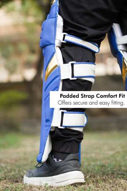 ZAP Instinct Cricket Batting Pad (Blue - MI)