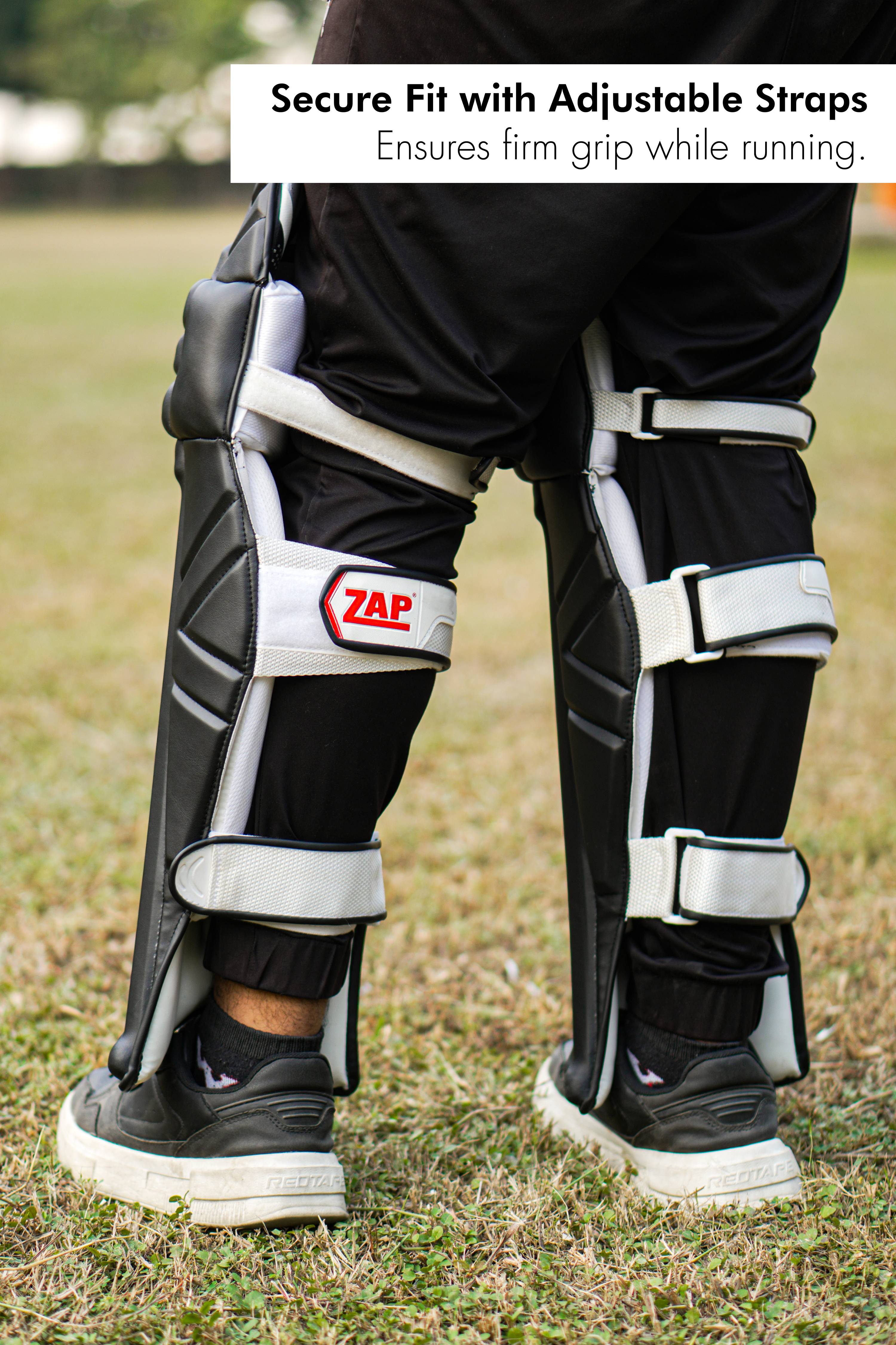 ZAP Instinct Cricket Batting Pad (Black)