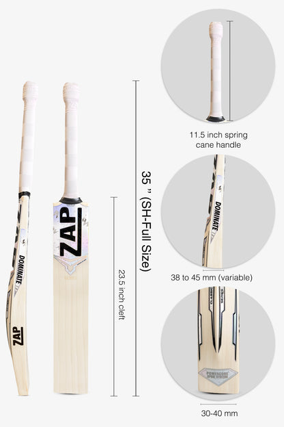 ZAP Classic Glider English Willow Bat