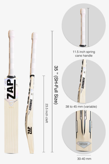 ZAP Classic Glider English Willow Bat