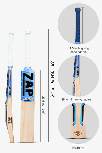 ZAP Glider Kashmir Willow Bat