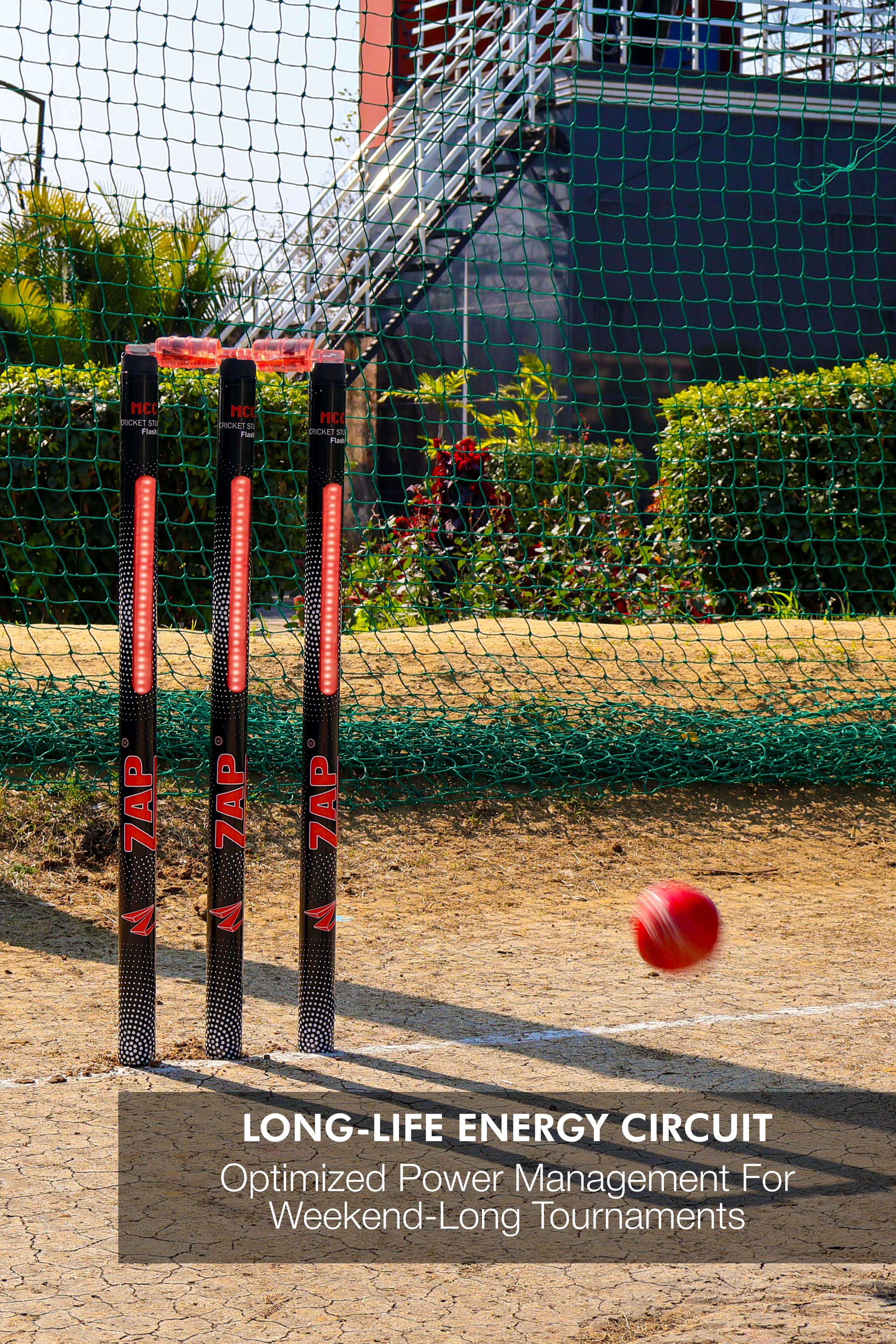 ZAP Apex LED Cricket Stumps