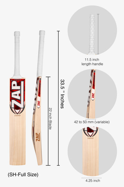 ZAP Instinct Kashmir Willow Bat
