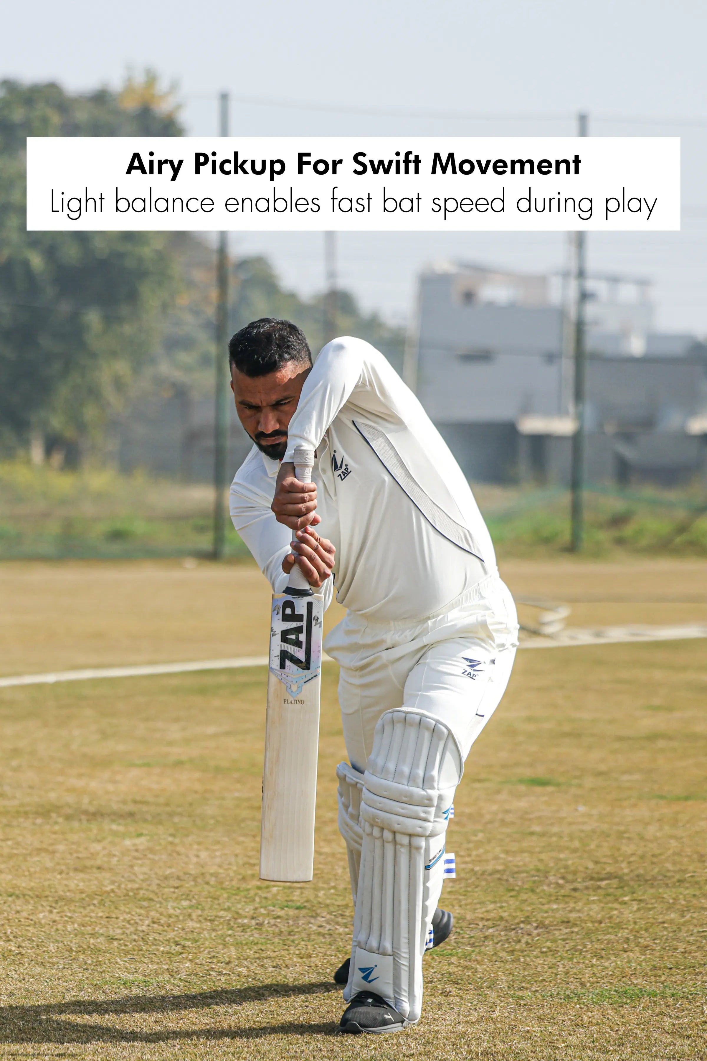 ZAP Classic Platino English Willow Bat (Grade 2)