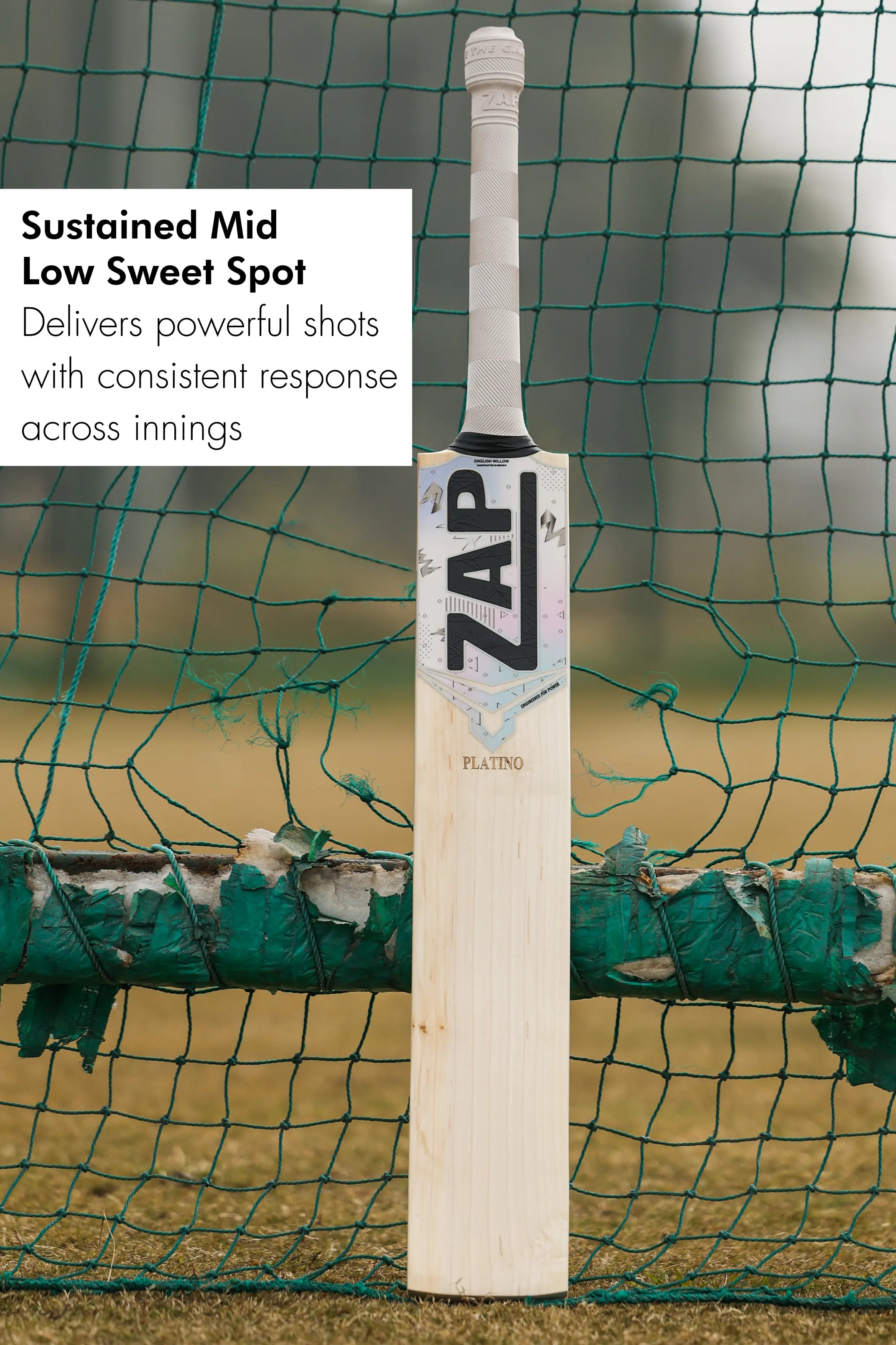 ZAP Classic Platino English Willow Bat (Grade 2)